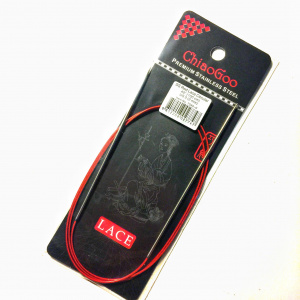 Спицы металлические круговые Lace 100см 2мм