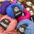 Пряжа серии Lana Grossa ELASTICO (96 % Хлопок, 4 % Полиэстер)