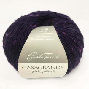 Cash Tweed (Viola scuro)