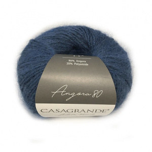 Пряжа Casagrande Angora 80 - 021 Джинсовый