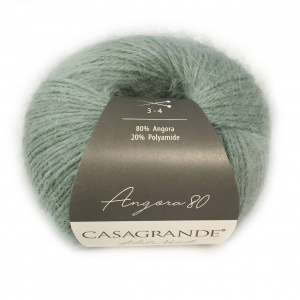 Пряжа Casagrande Angora 80, 018 Мятный