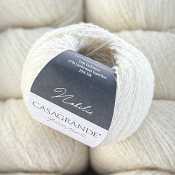Пряжа Casagrande Nobilis, 001